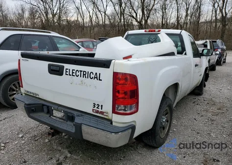 2013 GMC Sierra C1500 z USA, uszkodzony, nr VIN 1GTN1TEXXDZ245173